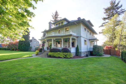 American Foursquare style house